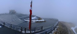 Archived image Webcam Panorama Grossglockner High Alpine Road - Edelweißhütte 17:00