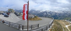 Archived image Webcam Panorama Grossglockner High Alpine Road - Edelweißhütte 11:00