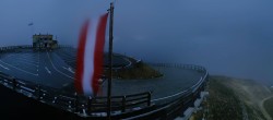 Archived image Webcam Panorama Grossglockner High Alpine Road - Edelweißhütte 23:00