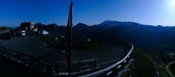 Archived image Webcam Panorama Grossglockner High Alpine Road - Edelweißhütte 01:00