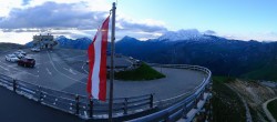 Archived image Webcam Panorama Grossglockner High Alpine Road - Edelweißhütte 05:00