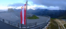 Archived image Webcam Panorama Grossglockner High Alpine Road - Edelweißhütte 15:00