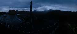 Archived image Webcam Panorama Grossglockner High Alpine Road - Edelweißhütte 01:00