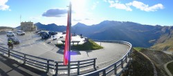 Archived image Webcam Panorama Grossglockner High Alpine Road - Edelweißhütte 07:00