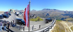Archiv Foto Webcam Großglockner Edelweißhütte 13:00