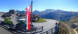 Archiv Foto Webcam Großglockner Edelweißhütte 09:00