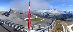 Archiv Foto Webcam Großglockner Edelweißhütte 13:00