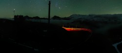 Archived image Webcam Panorama Grossglockner High Alpine Road - Edelweißhütte 23:00