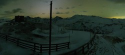 Archived image Webcam Panorama Grossglockner High Alpine Road - Edelweißhütte 03:00