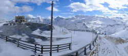 Archived image Webcam Panorama Grossglockner High Alpine Road - Edelweißhütte 09:00