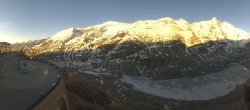 Archiv Foto Webcam Großglockner: Gletscherrestaurant Freiwandeck 05:00
