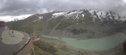 Archiv Foto Webcam Großglockner: Gletscherrestaurant Freiwandeck 19:00