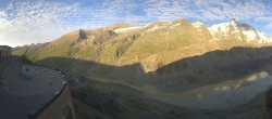 Archiv Foto Webcam Großglockner: Gletscherrestaurant Freiwandeck 05:00