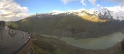 Archiv Foto Webcam Großglockner: Gletscherrestaurant Freiwandeck 05:00