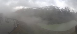 Archiv Foto Webcam Großglockner: Gletscherrestaurant Freiwandeck 09:00