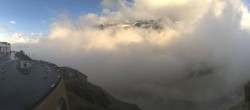 Archiv Foto Webcam Großglockner: Gletscherrestaurant Freiwandeck 05:00