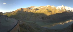 Archiv Foto Webcam Großglockner: Gletscherrestaurant Freiwandeck 05:00