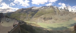 Archiv Foto Webcam Großglockner: Gletscherrestaurant Freiwandeck 09:00