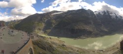 Archiv Foto Webcam Großglockner: Gletscherrestaurant Freiwandeck 17:00