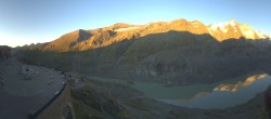 Archiv Foto Webcam Großglockner: Gletscherrestaurant Freiwandeck 05:00