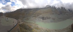 Archiv Foto Webcam Großglockner: Gletscherrestaurant Freiwandeck 23:00
