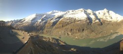 Archiv Foto Webcam Großglockner: Gletscherrestaurant Freiwandeck 08:00