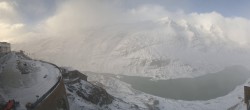 Archiv Foto Webcam Großglockner: Gletscherrestaurant Freiwandeck 08:00