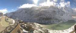 Archiv Foto Webcam Großglockner: Gletscherrestaurant Freiwandeck 13:00