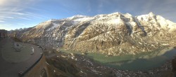 Archiv Foto Webcam Großglockner: Gletscherrestaurant Freiwandeck 07:00