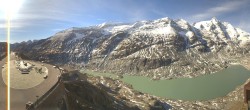 Archiv Foto Webcam Großglockner: Gletscherrestaurant Freiwandeck 09:00