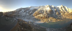 Archiv Foto Webcam Großglockner: Gletscherrestaurant Freiwandeck 07:00