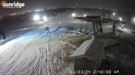 Archived image Webcam Slope and Lift Porcupine Sunridge Ski Area 01:00