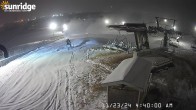 Archived image Webcam Slope and Lift Porcupine Sunridge Ski Area 03:00