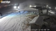 Archived image Webcam Slope and Lift Porcupine Sunridge Ski Area 05:00