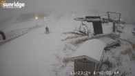 Archived image Webcam Slope and Lift Porcupine Sunridge Ski Area 07:00