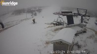 Archived image Webcam Slope and Lift Porcupine Sunridge Ski Area 13:00