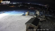 Archiv Foto Webcam Sunridge Ski Area Porcupine Lift und Piste 21:00