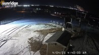 Archived image Webcam Slope and Lift Porcupine Sunridge Ski Area 03:00