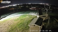 Archiv Foto Webcam Sunridge Ski Area Porcupine Lift und Piste 23:00