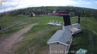 Archiv Foto Webcam Sunridge Ski Area Porcupine Lift und Piste 11:00