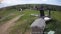 Archiv Foto Webcam Sunridge Ski Area Porcupine Lift und Piste 13:00