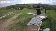 Archiv Foto Webcam Sunridge Ski Area Porcupine Lift und Piste 15:00