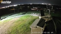 Archived image Webcam Slope and Lift Porcupine Sunridge Ski Area 01:00