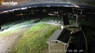 Archived image Webcam Slope and Lift Porcupine Sunridge Ski Area 01:00