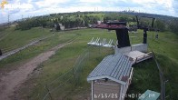Archiv Foto Webcam Sunridge Ski Area Porcupine Lift und Piste 13:00
