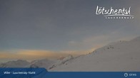 Archiv Foto Lötschental Lauchernalp - Webcam Stafel 07:00