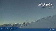 Archiv Foto Lötschental Lauchernalp - Webcam Stafel 07:00