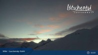 Archived image Webcam Lötschental Lauchernalp 00:00