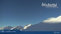 Archiv Foto Lötschental Lauchernalp - Webcam Stafel 08:00