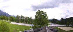 Archived image Webcam Camping Ramsau Beach (Schladming-Dachstein) 13:00